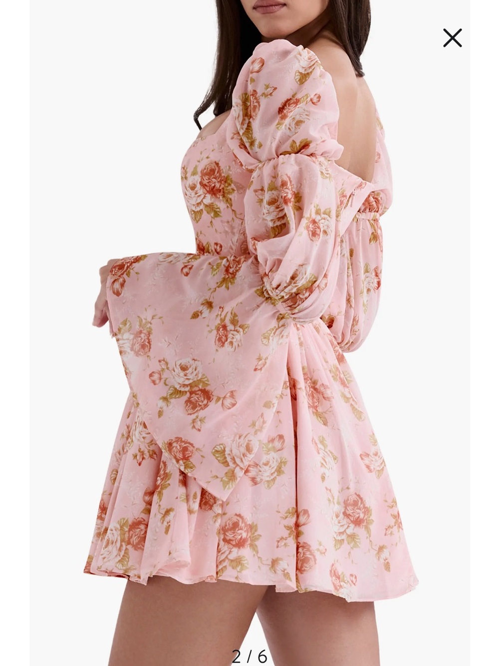 House of CB - Sancia Floral Print Minidress - Picture 4 of 5